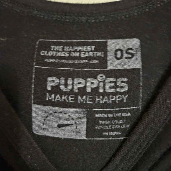 Puppies Make Me Happy Tank/Muscle Tee - Picture 2 of 2